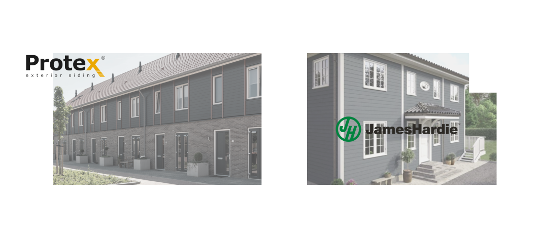 Gevelbekleding update - Protex & Hardieplank VL